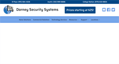 Desktop Screenshot of dorneysecurity.com